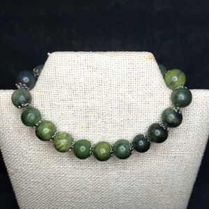 Green jade bracelet